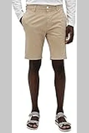 HUGO BOSS Shorts för män, Medium Beige264, 30W Regelbunden