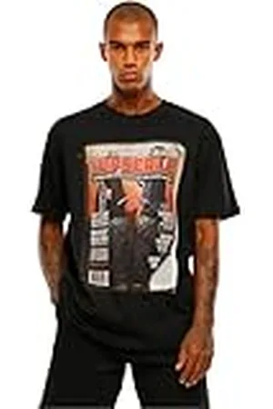 Mister Tee Upscale unisex t-shirt Upscale Magazine oversize te, unisex t-shirt med tryck, överdimensionerad passform, bomull – tryck t-shirt, grafisk t-shirt, , 4XL