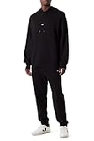HUGO BOSS Tracksuit_NalonsoNap Jersey, Black1, XS herr, , XS