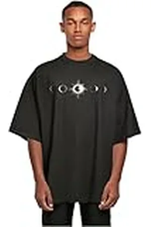 Merchcode T-shirt för män Godsmack – Lunar Phases Huge Tee, överdimensionerad passform, 100% bomull, , M