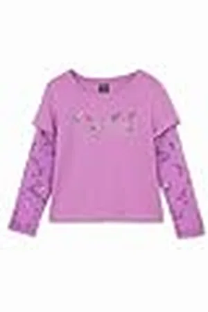 Desigual Flicka stickad långärmad T-shirt, , 8 år