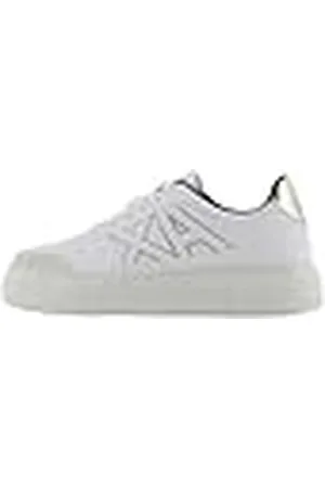 Armani Exchange Dam kurt, färgkontrast, Chunky Sole sneakers, , 37 EU