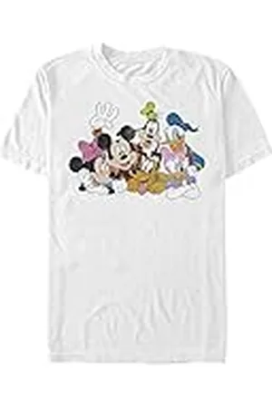 Disney Classics Unisex klassisk Musse Group ekologisk kortärmad t-shirt, , XL, , XL