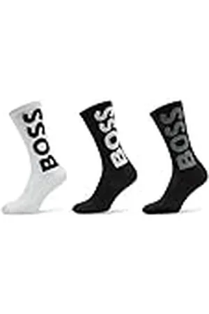 HUGO BOSS Herr 3P QS Rib Logo CC Short_Socks, Open Diverse 960, 39-42, , 40-42 EU