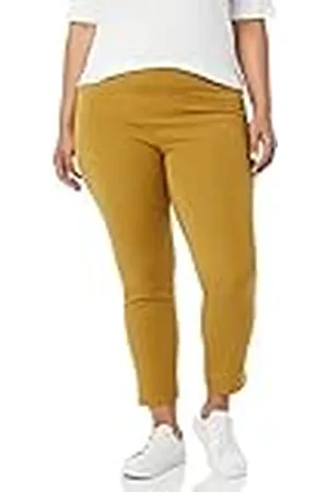 Amazon Dam Slim-Fit Bi-Stretch Sidodragkedja Ankelbyxor, , 20