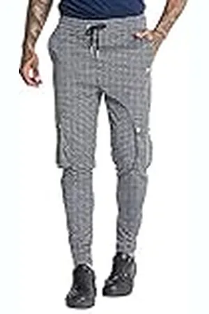 Gianni Kavanagh Herrar Black Alive Cargo Byxor Casual, , L