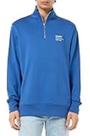 GANT SCRIPT Graphic Half Zip Sweat, , 3XL