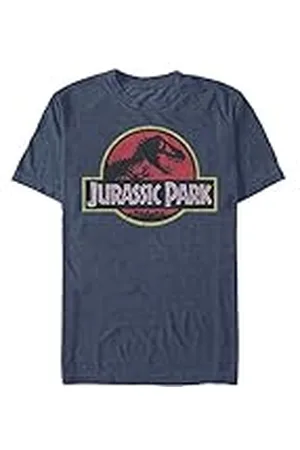 Jurassic Park Herr t-shirt med klassisk filmlogotyp., 5XL