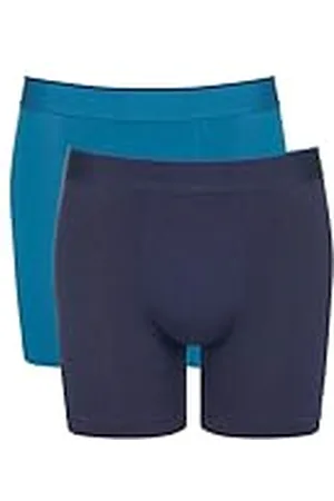 Sloggi Herr Every Airy C2P Short, Blue-Dark Combination, S, Blå – mörk kombination, S