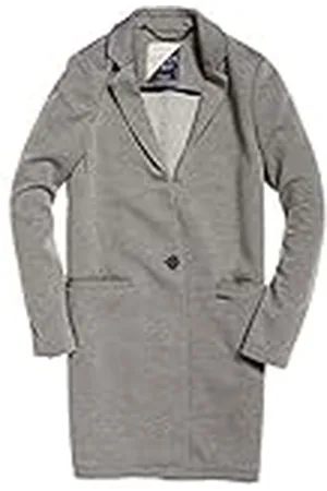 Superdry Dam azurblå långrev blazer jacka