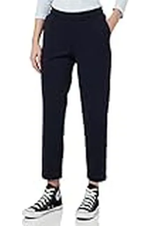 Tommy Hilfiger Dam avsmalnande interlock viskbyxor stickade, , M