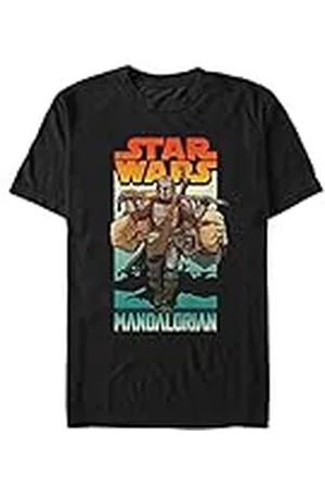 STAR WARS Unisex Mando On Foot Organic kortärmad T-shirt, , M