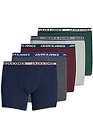 JACK & JONES JACK&JONES PLUS boxershorts för män, Grå, 6XL