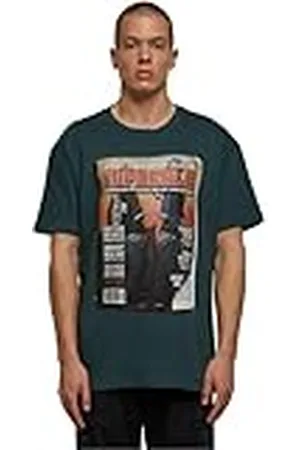 Mister Tee Upscale unisex t-shirt Upscale Magazine oversize te, unisex t-shirt med tryck, överdimensionerad passform, bomull – tryck t-shirt, grafisk t-shirt, , 4XL