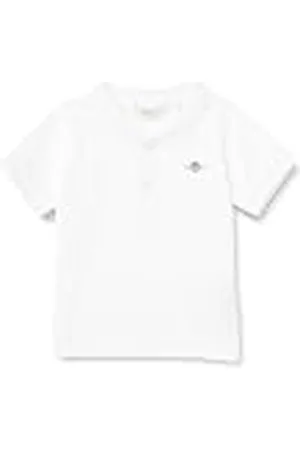 GANT Unisex Baby Shield Pique Ss Rugger pikétröja, , 80 cm