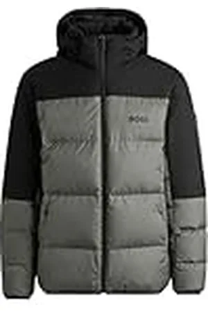 HUGO BOSS Herr J Hamar 3 vattenavvisande dunjacka med avtagbar huva, , L
