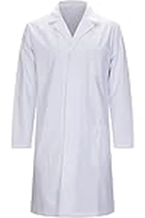 MISEMIYA BATA LABORATORIOS Caballero halsband med enformiga långa ärmar KLINISKA ARBETSKÄNNHET LIMPIEZA Ref: 901, , XL