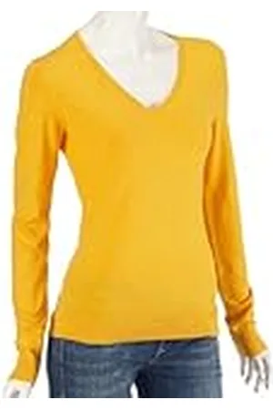 Tommy Hilfiger CTN CASH LYCRA V-NK 1M50332994 damtröja, , 42