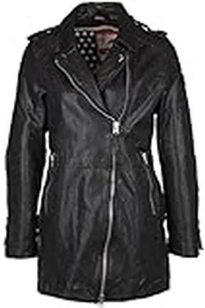True Religion Kvinnors WMNS läderrock svart