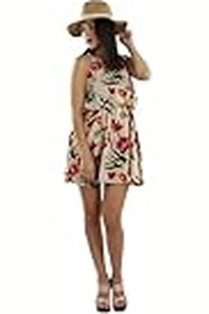 For Time Kaftán De Estampado Floral playsuit, , M