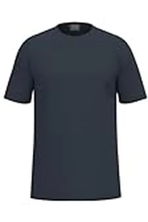 Head Simple T-Shirt Män Marinblå, , S