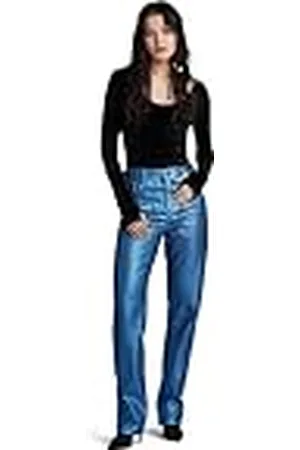 G-Star RAW Damer Deep Scoop Slim Body Långärmad Toppar, , M