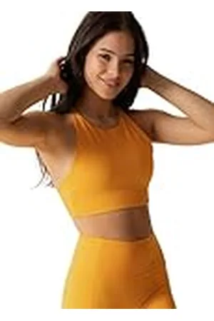 GIRLFRIEND COLLECTIVE Sports Bra, Low impact Classic Women’s Sports Bra, Cross-Back, Without padding and underwire, for Fitness, Running, Yoga, Pilates, Wellness, Training, Sizes XXS-6XL