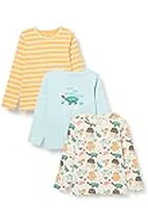 NAME IT Unisex NMNOCEAN 3P LS Top långärmad tröja, , 98
