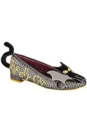 Irregular Choice Dam skrämmande katt Mary Jane platt, , 42 EU