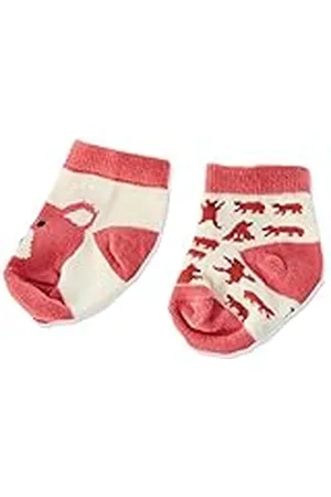 Hatley Little Blue House av Baby Girls 2-pack Crew Socks Casual, , 0-12 Månader