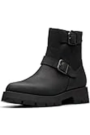 Clarks Premium Ledwick Haley Fashion Boot, Black Oily Lea, 3,5 UK, , 36.5 EU