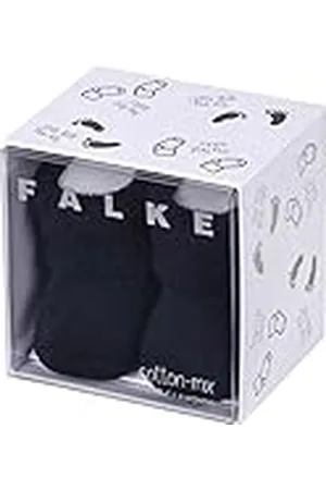Falke Unisex Förstklassig bebis strumpor - 89% bomull, flera färger, storlekar 1–6 månader, 1 par - hudvänlig, enkel skötsel, förstärkta stresszoner för optimal hållbarhet