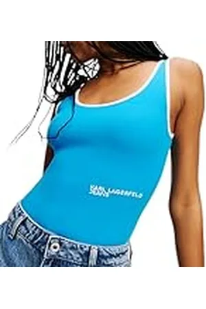 Karl Lagerfeld Dam outline logo top väst, , L