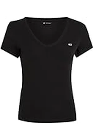Tommy Hilfiger Dam TJW Slim Essential Rib V SS DW0DW17385BDS002 andra toppar, , XS, , XS
