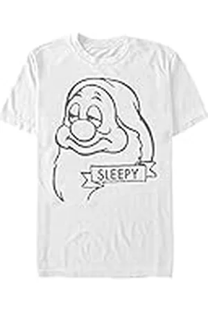 Disney Unisex Snow White Sleepy Organic kortärmad T-shirt, , XL