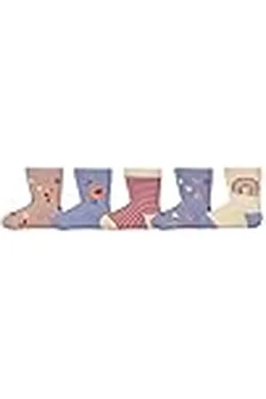 NAME IT Baby flickor NBFBETTIE 5P-strumpor, rosa smoke, 50/56, , 50/56 cm
