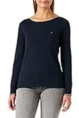 Tommy Hilfiger Dam Boat-nk tröja pullover, , XS