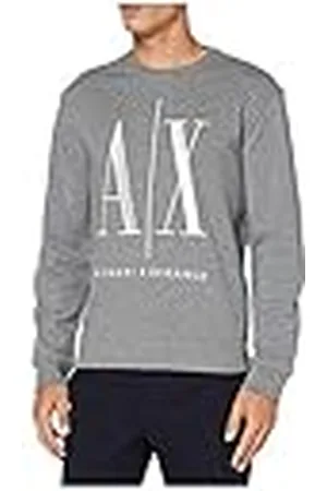 Armani Exchange 8NZMPAZJ1ZZ, tröja L, Grå