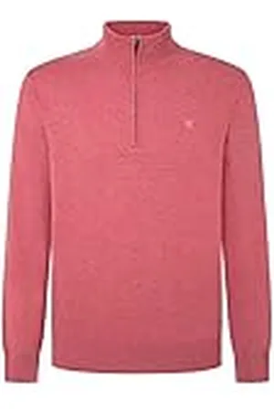 Hackett Herr bomull siden hzip jumper, , XL