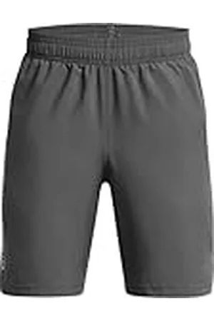 Under Armour Vävda ordmärkesshorts för pojkar, , XL
