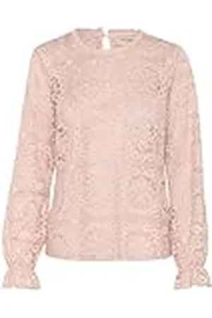 Cream CRTiley spets blus, bränd lila, 40 dam
