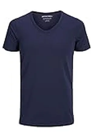 JACK & JONES Herr JJEBASIC V-hals T-shirt S/S NOOS, , XS