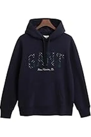 GANT Grafisk huvtröja, , 5XL