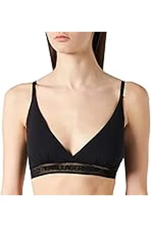 Karl Lagerfeld Dam Ultralätt Triangel-Bh Med Logotyp, , S