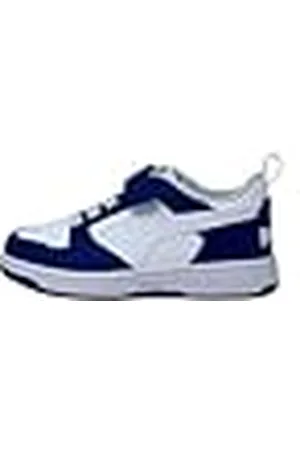 PUMA Rebound V6 LO AC+ PS sneakers, Clyde Royal White, 2 UK barn, Clyde Royal vit, 34.5 EU