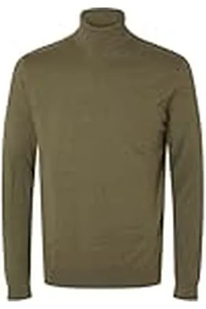 SELECTED Tröja för män långärmad polotröja, , S