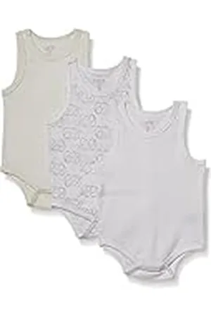 CARE LABEL Unisex Baby Body NS - AOP (3-pack) Bodysuit, , 12-18 Months