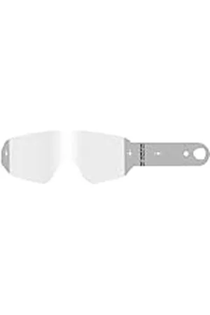 Oneal | Motocrossglasögon reservdelar | Motorcykel Enduro | 10 remsor att riva av, laminerad rivningsfilm för maximal klarhet på grund av färre filmskikt | B 10 Goggle Tear Off Pack Laminated | White