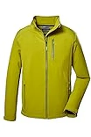 Killtec Herr Kos 263 Mn Sftshll Jckt Softshell utomhusjacka med ståkrage, pistaschmandl, M, , M