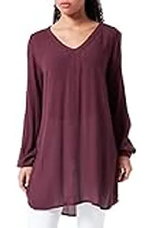 Kaffe Dam Tunic Basic Long Casual blus, , 32
